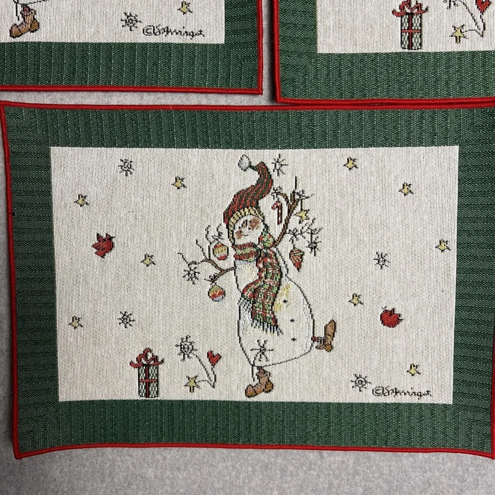 Winter Placemats-Set of 14-Susan Winget 